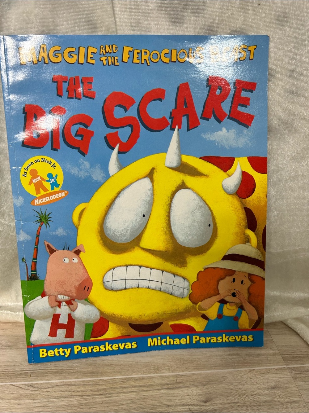 Vintage 1999 Maggie and the Ferocious Beast: The Big Scare Book